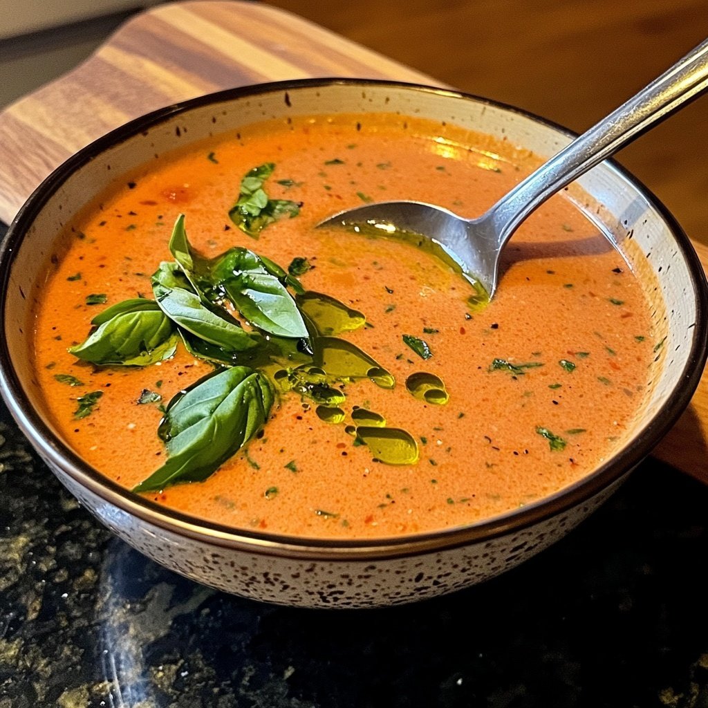 Cremige Tomatensuppe