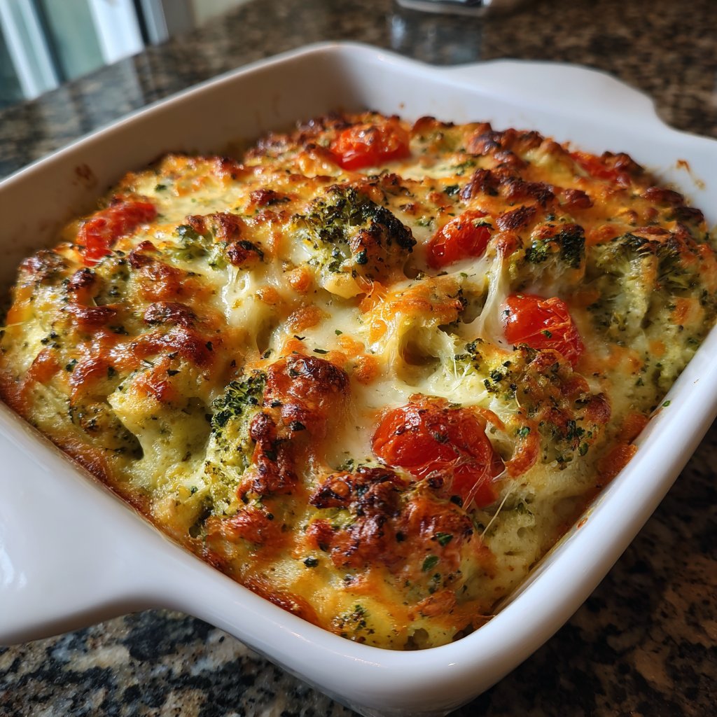 Brokkoli Auflauf Mit Tomaten