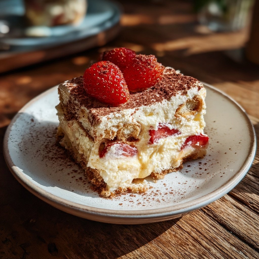 Erdbeer Tiramisu Mit Mascarpone