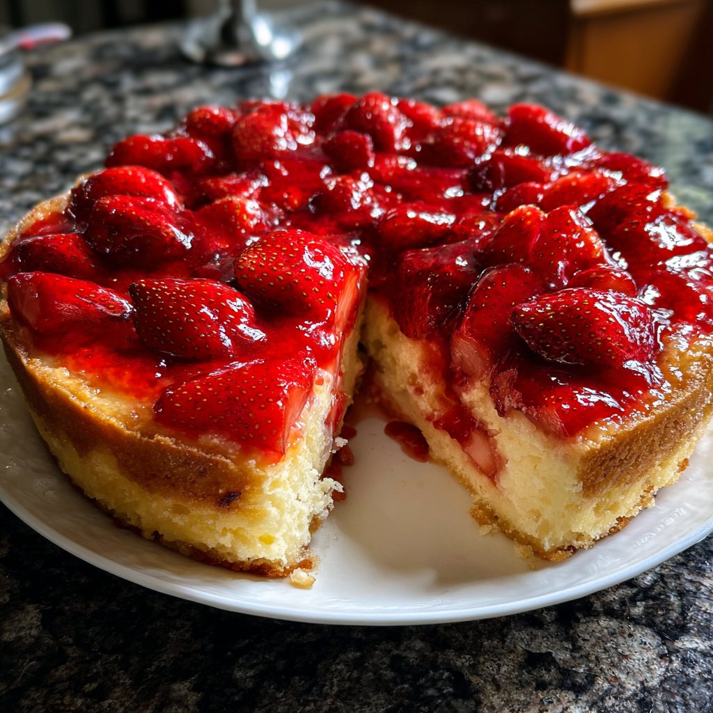 Erdbeerkuchen Klassisch
