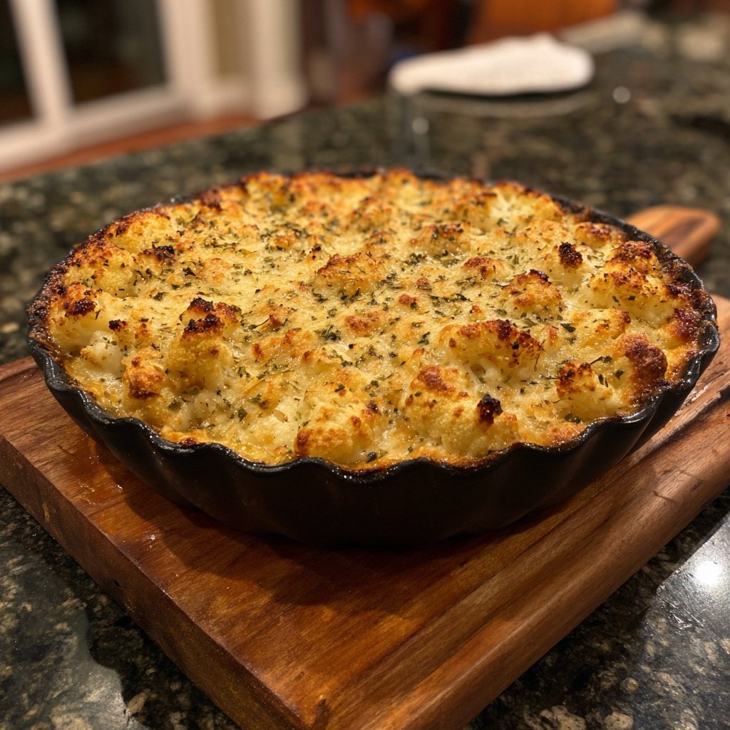 Blumenkohl Parmesan Auflauf