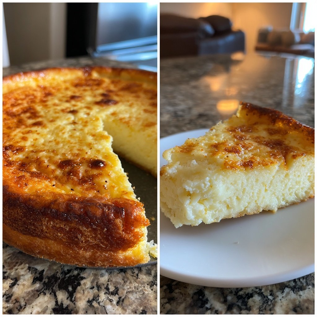 Klassischer Käsekuchen mit Zitronennote